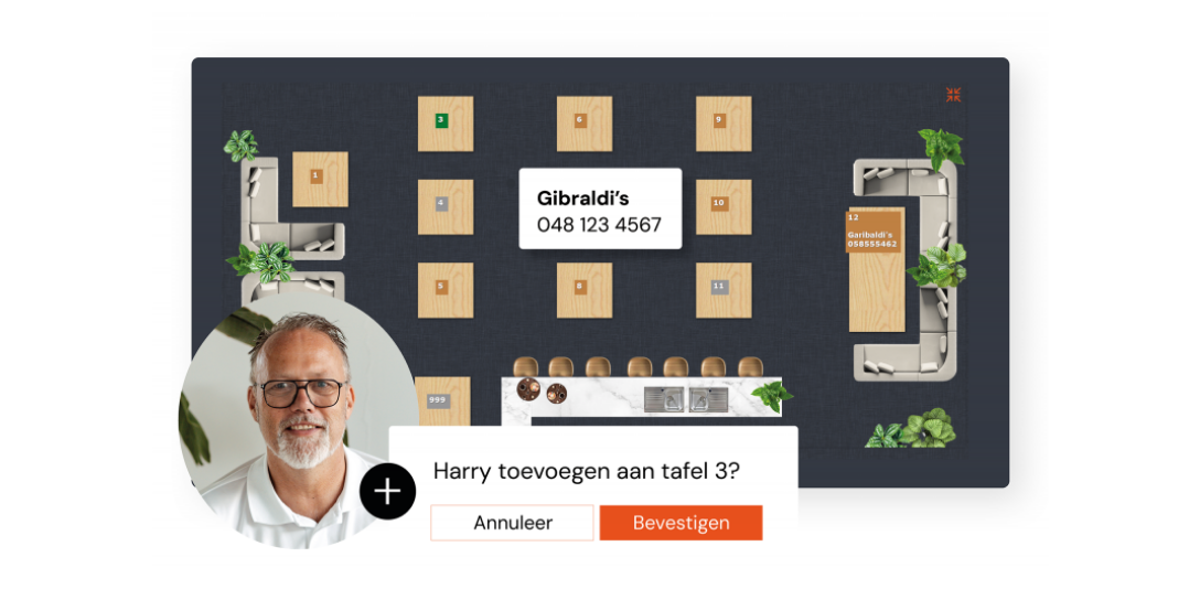 Gastfreundschaft Tischbelegung verbessern, mpluscheckout