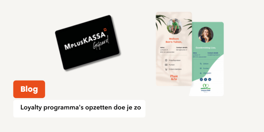 mpluskassa, zo zet je een loyalty programma op
