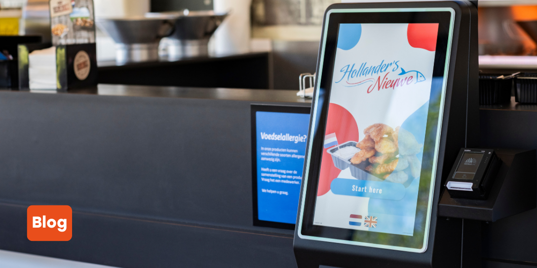 self service kiosk voor de retail