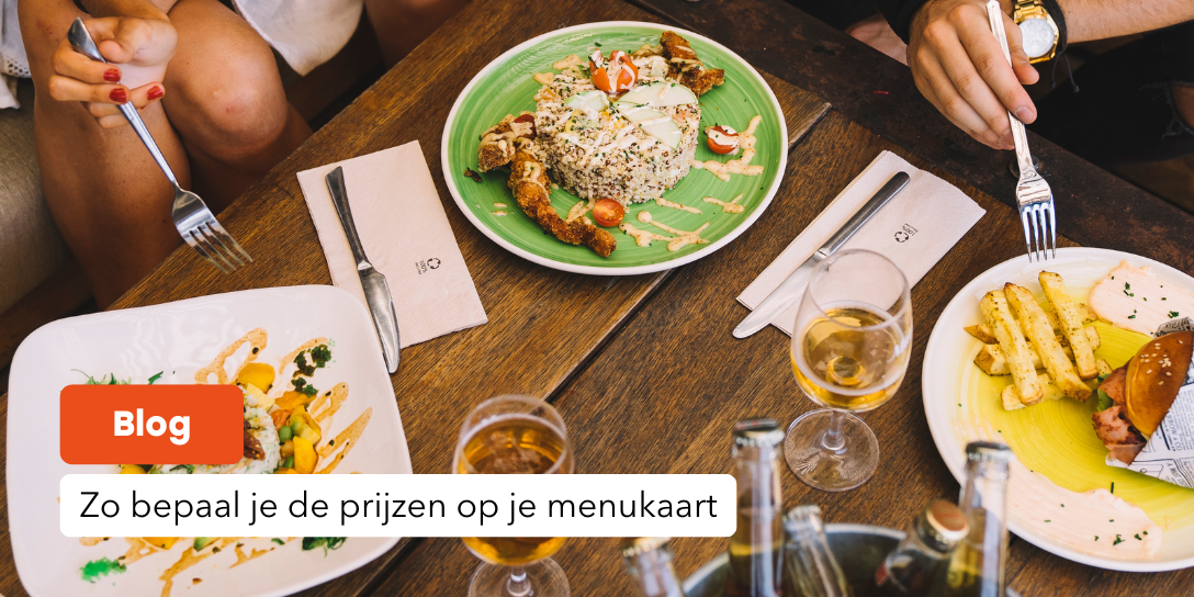 mpluskassa, prijzen bepalen op je menukaart