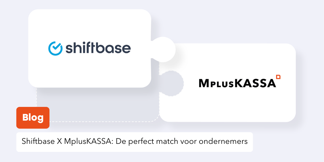 mpluskassa, koppeling met shiftbase